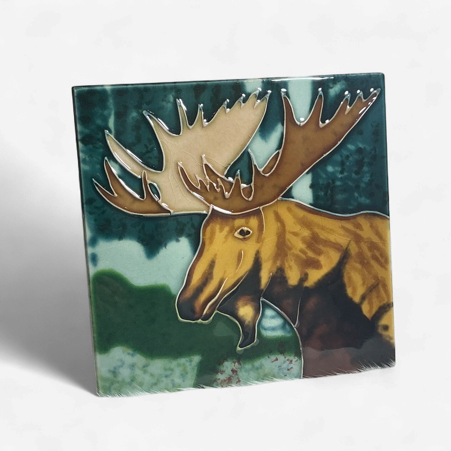 Trivet moose 6”X6”