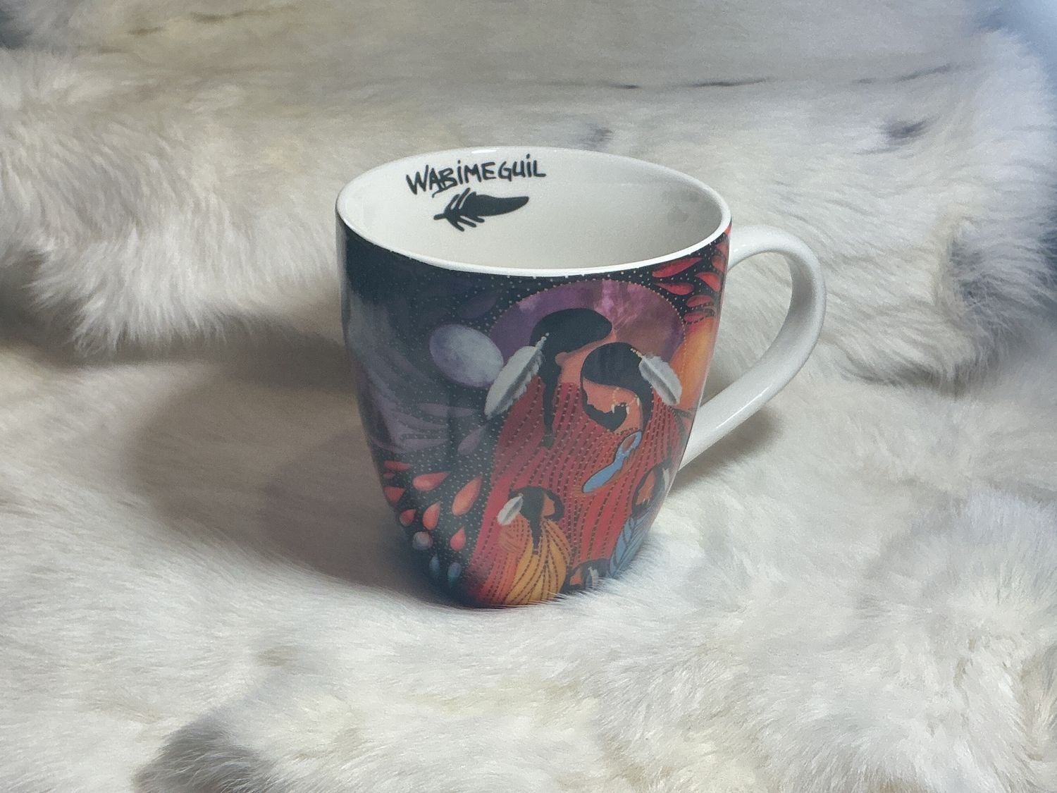Wabimeguil signature mug - family