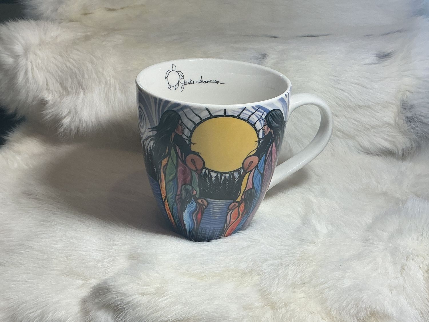 Jackie Traverse signature mug - Mother Daughter Water Song