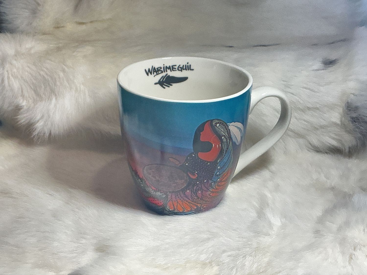 Wabimeguil signature mug - Aurora Drummer