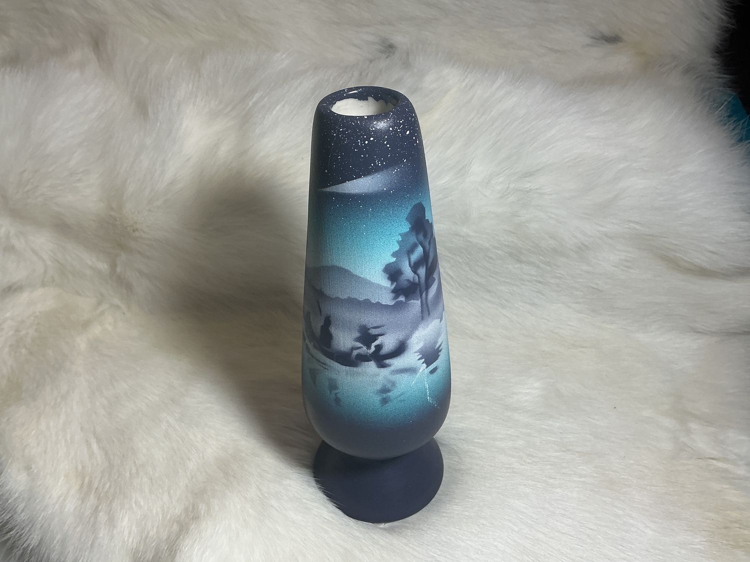 Cedar Mesa Pottery bud vase native dream