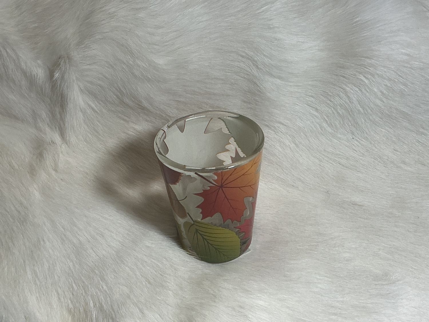 OSCARDO shot glass - maple leaves