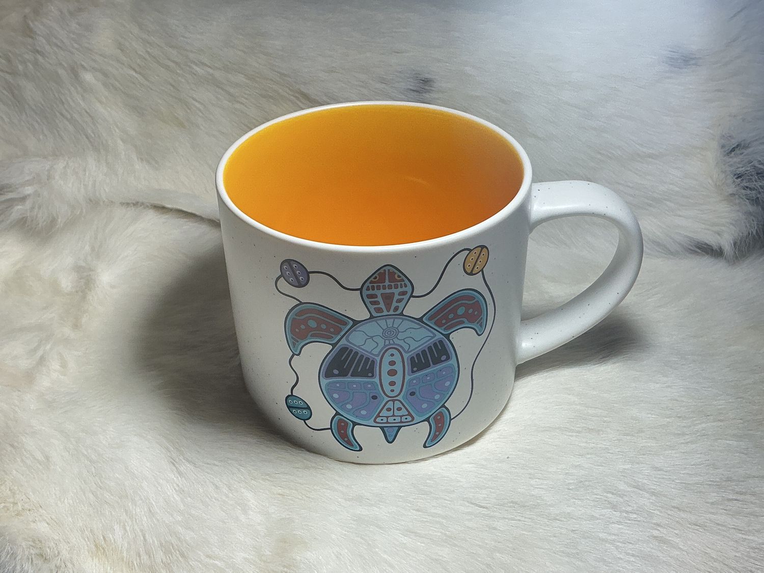 Native Northwest 16oz ceramic mug turtle