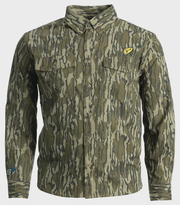 Shield- Fused Cotton Button Up Shirt