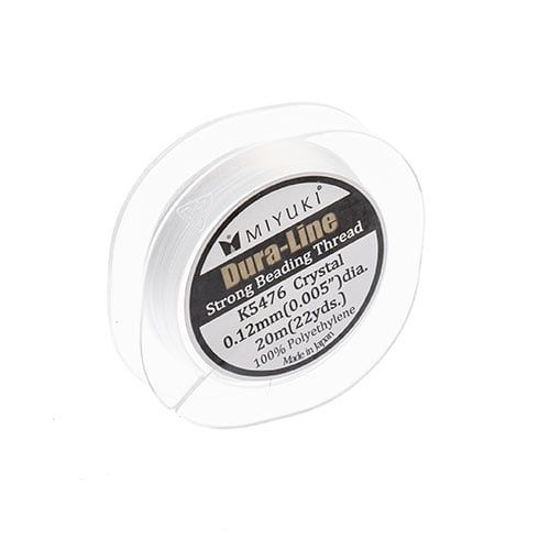 Dura-Line Strong Beading Thread Crystal Clear 20m