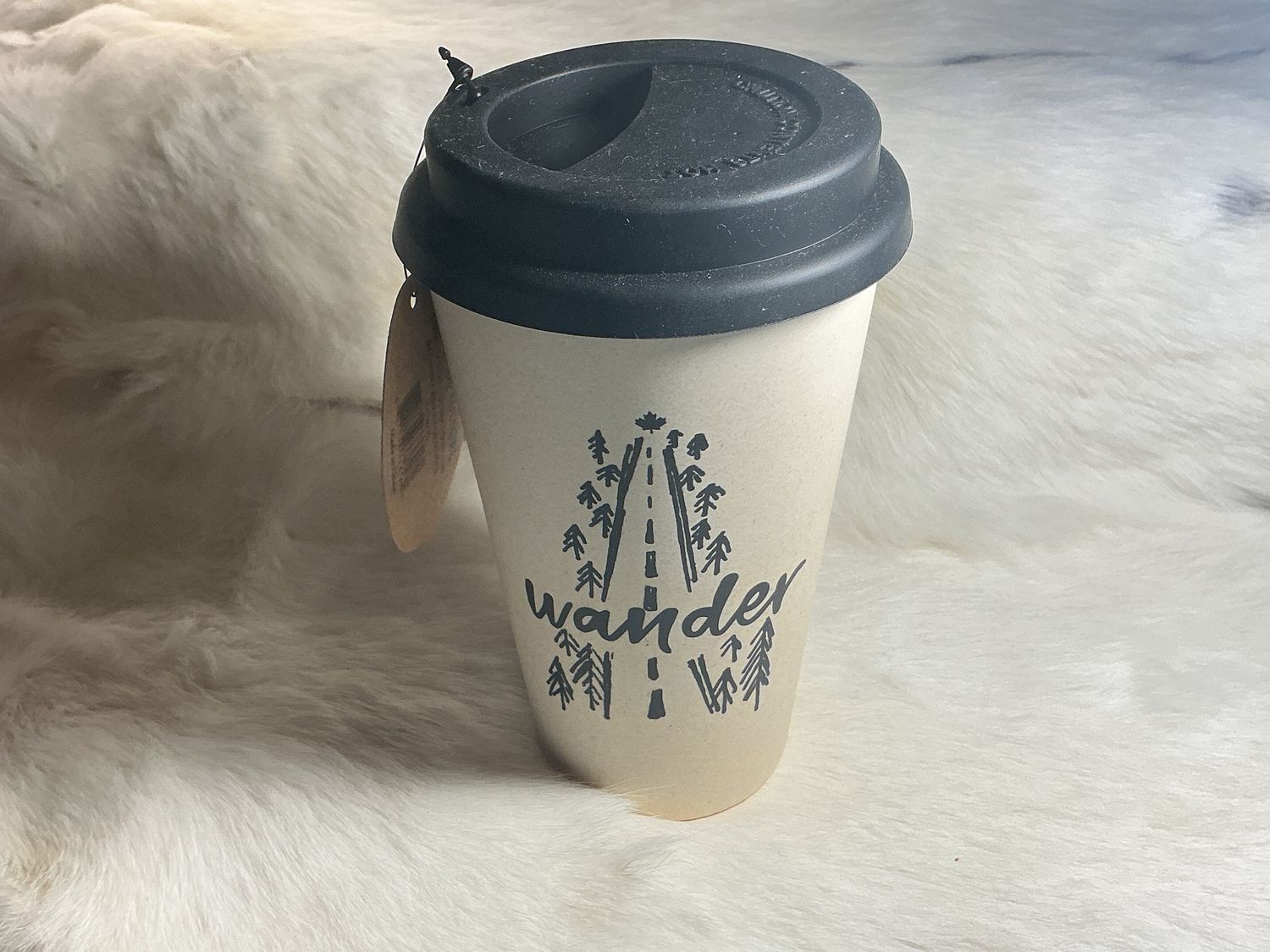 Bamboo Travel Mug, Style: Wander