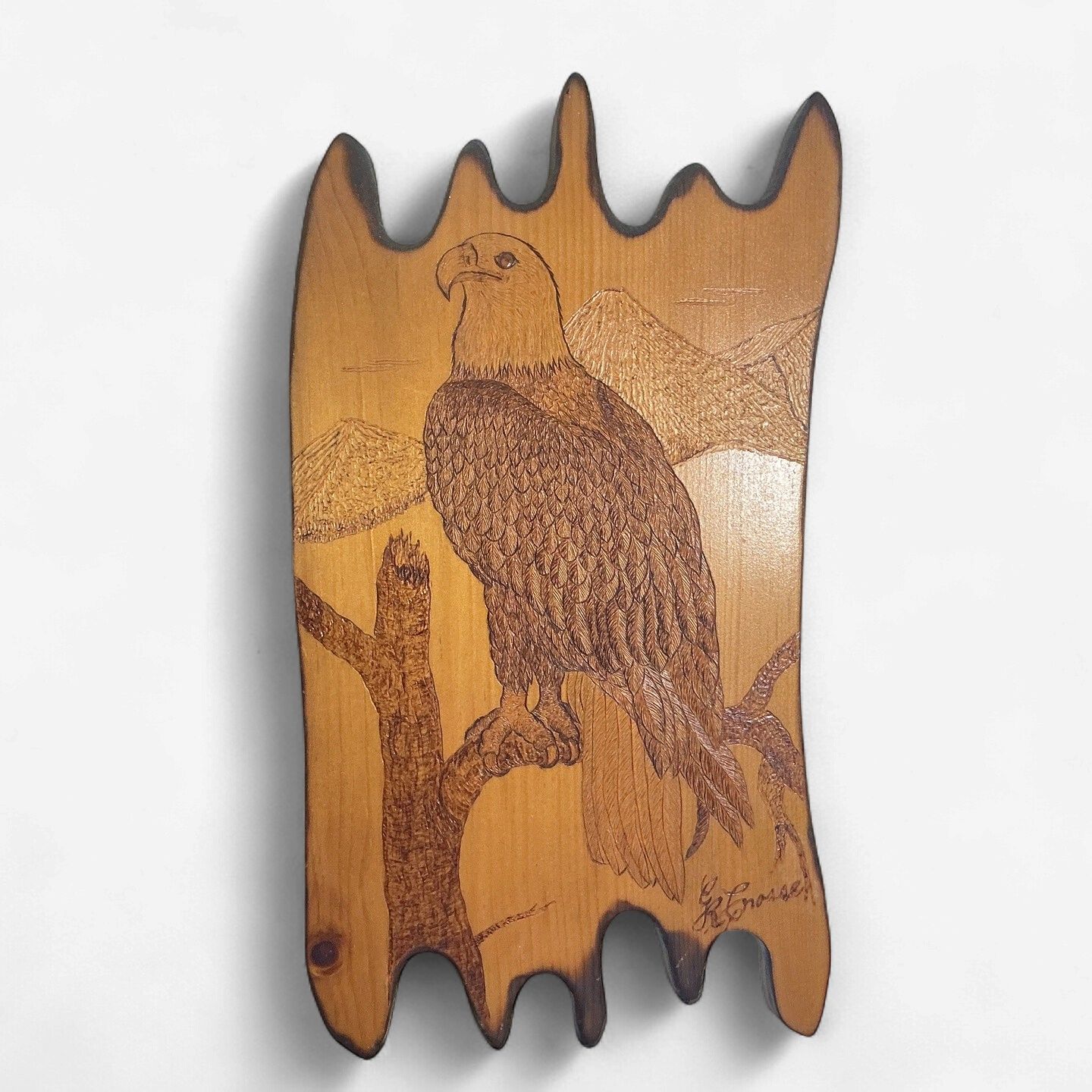 Gary Enosse Wood Burning - The Spot (Eagle)