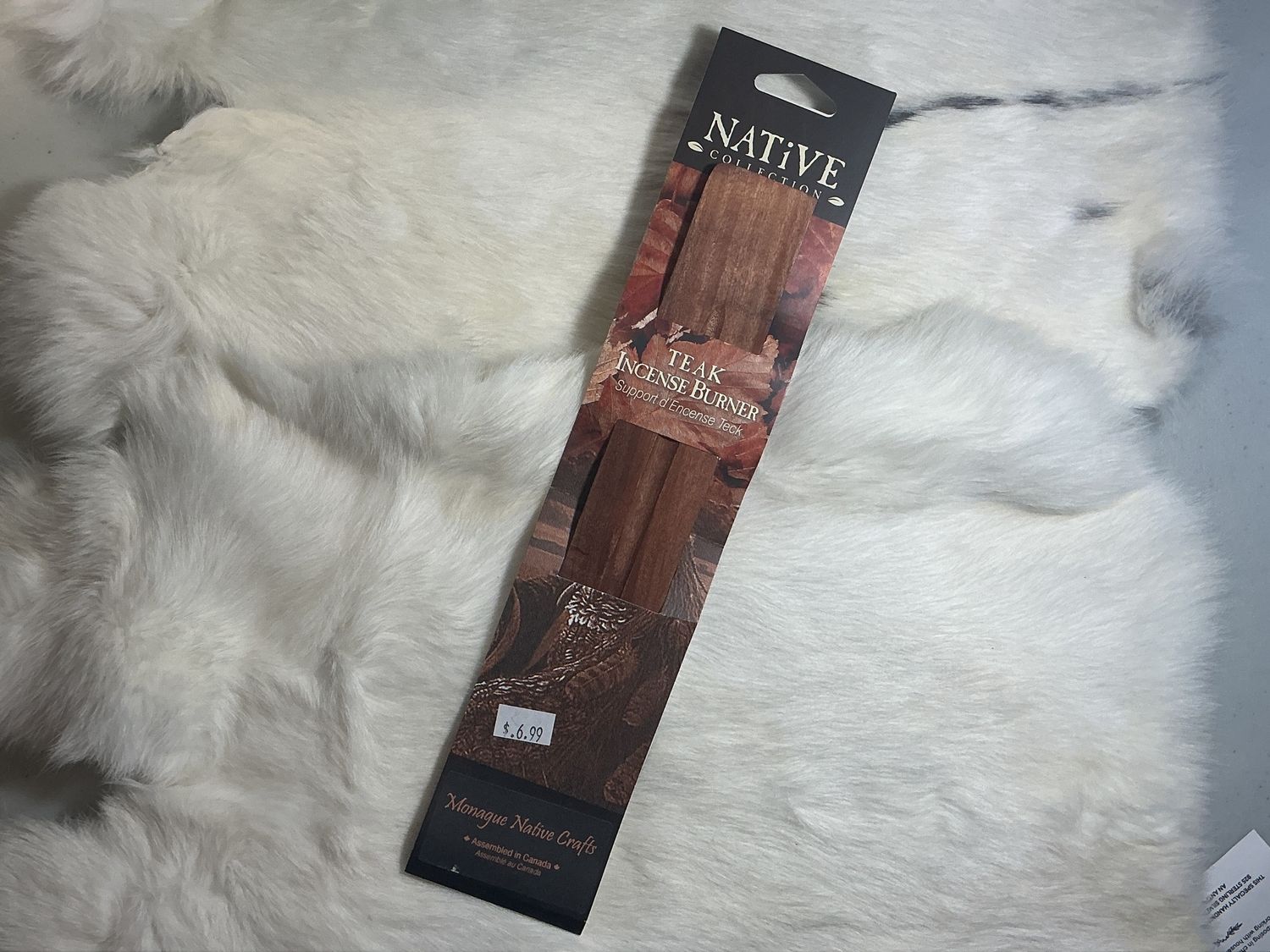 Native Collection Teak Incense Burner