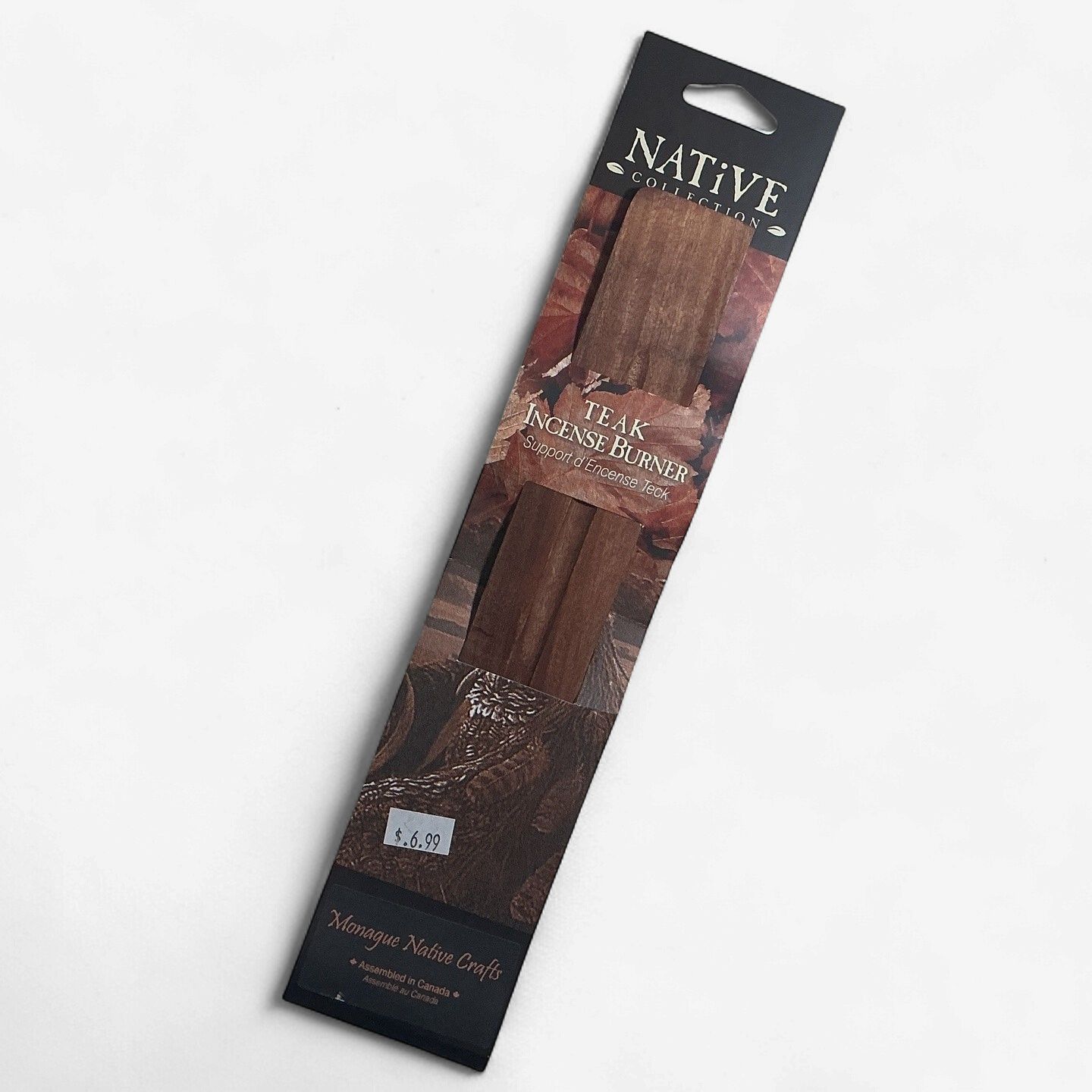 Native Collection Teak Incense Burner