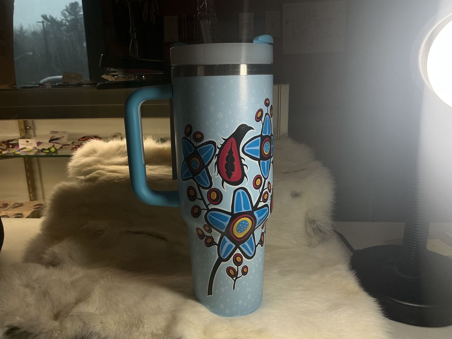 Monague Travel Tumbler 40oz - Woodlandesque Florals