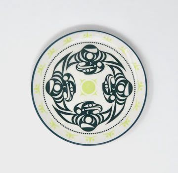 Porcelain Art Plate 5.7” Round