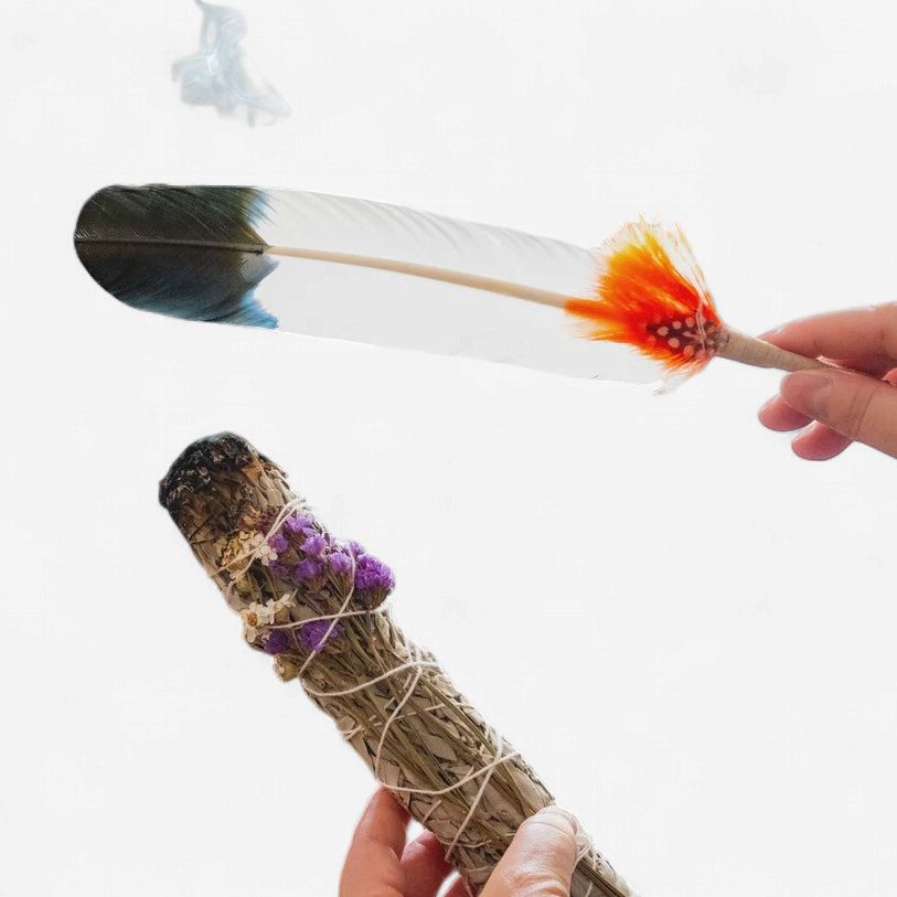 Smudging Feather