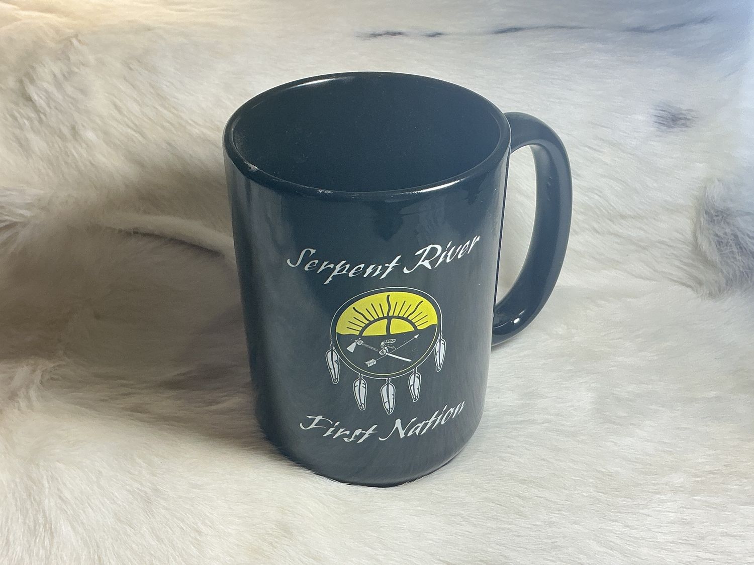 Serpent River First Nation Logo Mug, Colour: Black