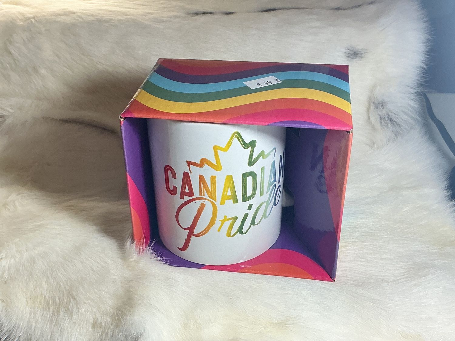 Pride Ceramic Mug, Style: Canadian Pride