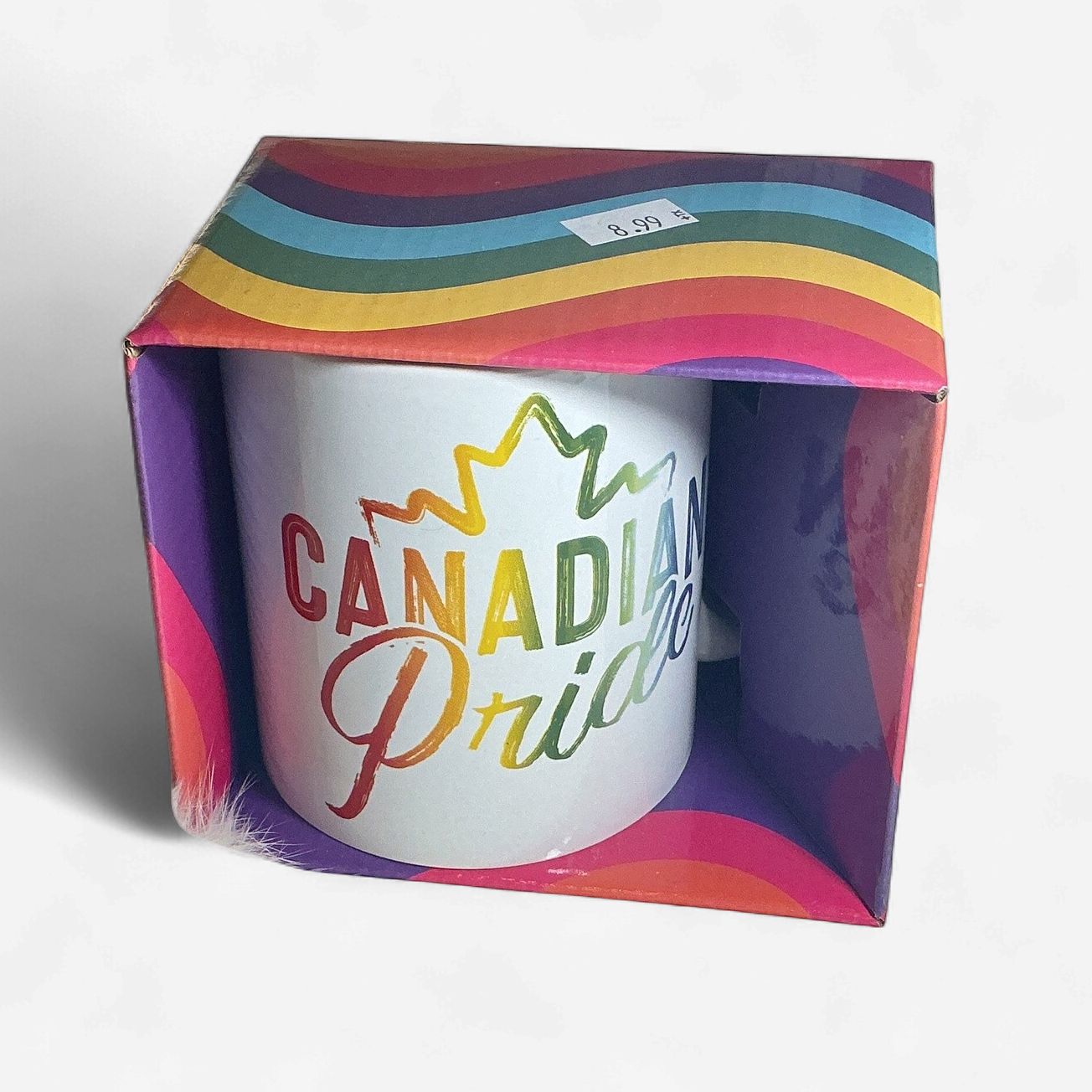 Pride Ceramic Mug, Style: Canadian Pride