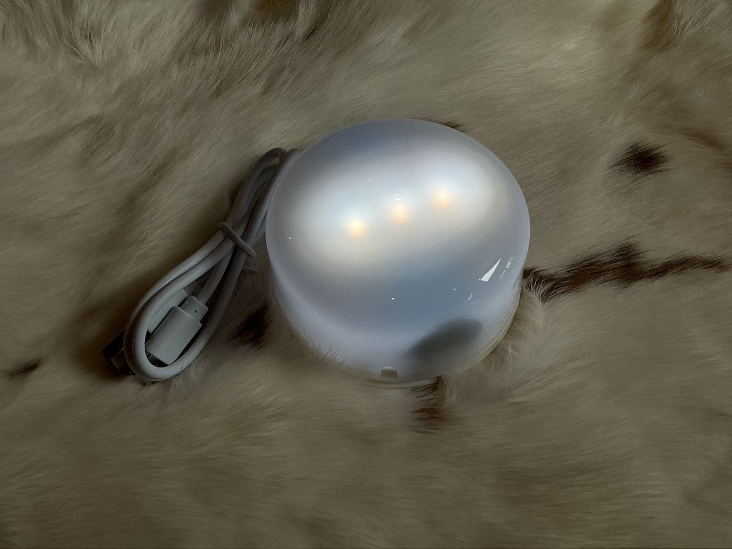 USB Rechargeable LED White Ambient Light