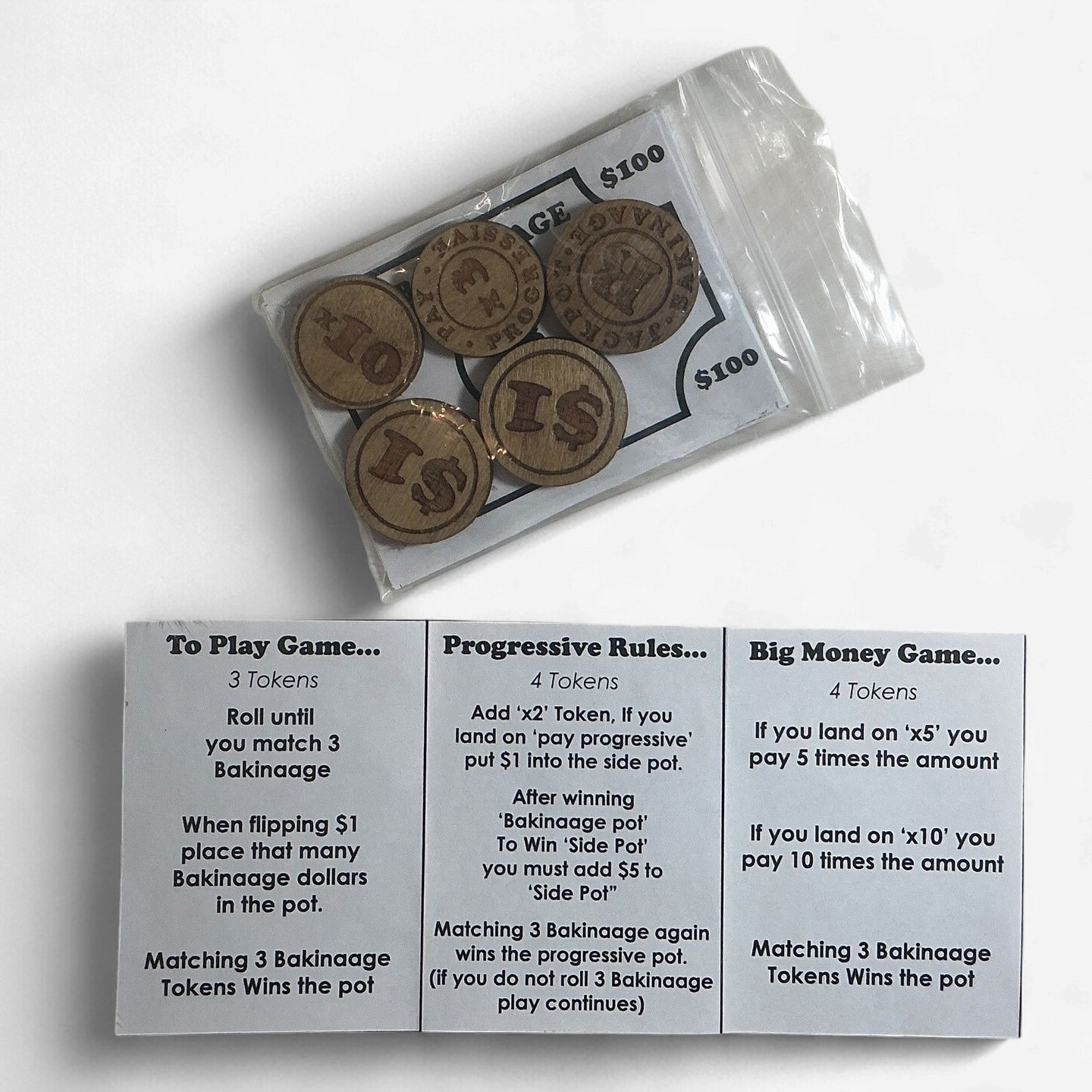 Bakinaage Game