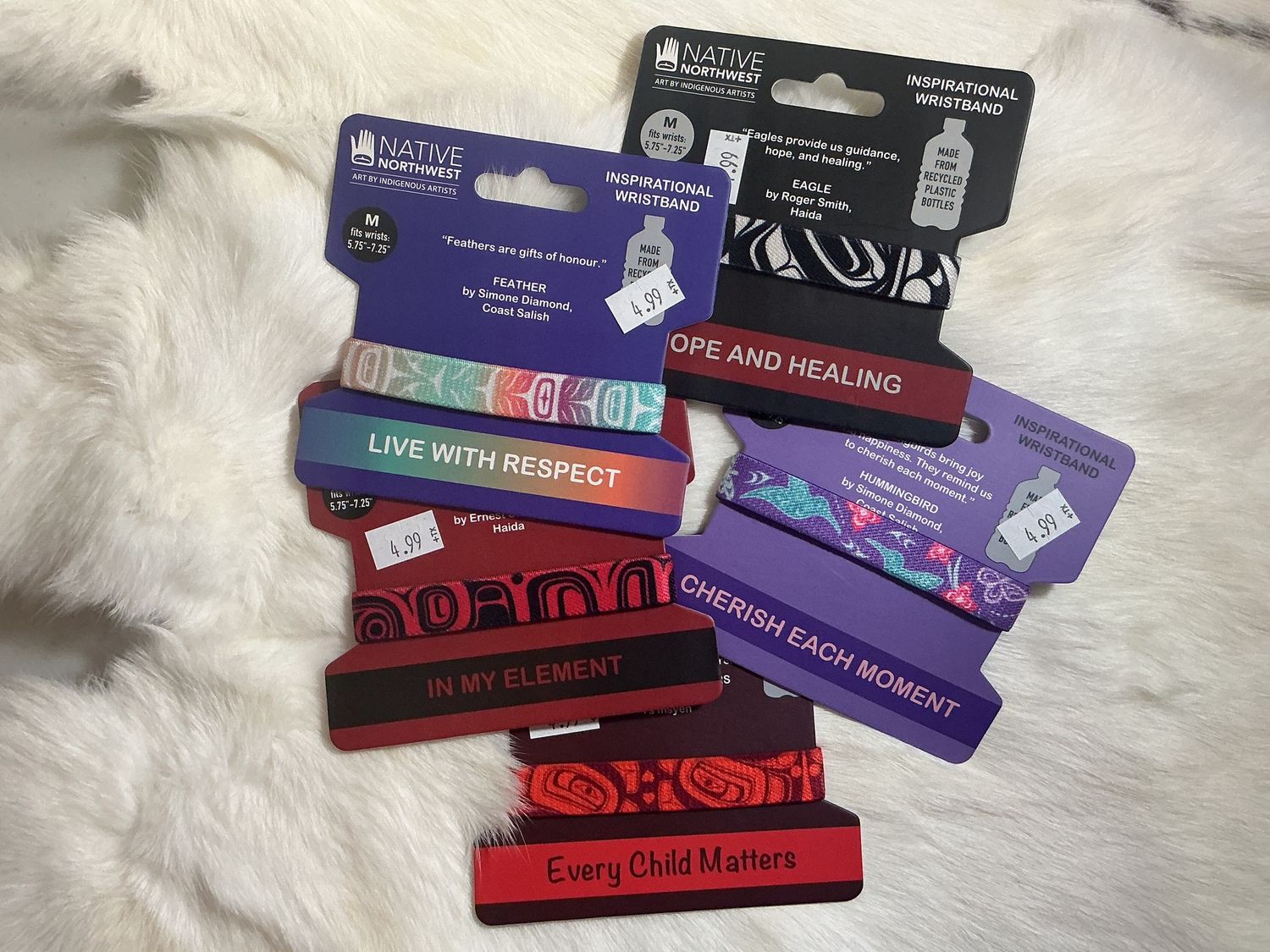 Native Northwest Inspirational Wristbands