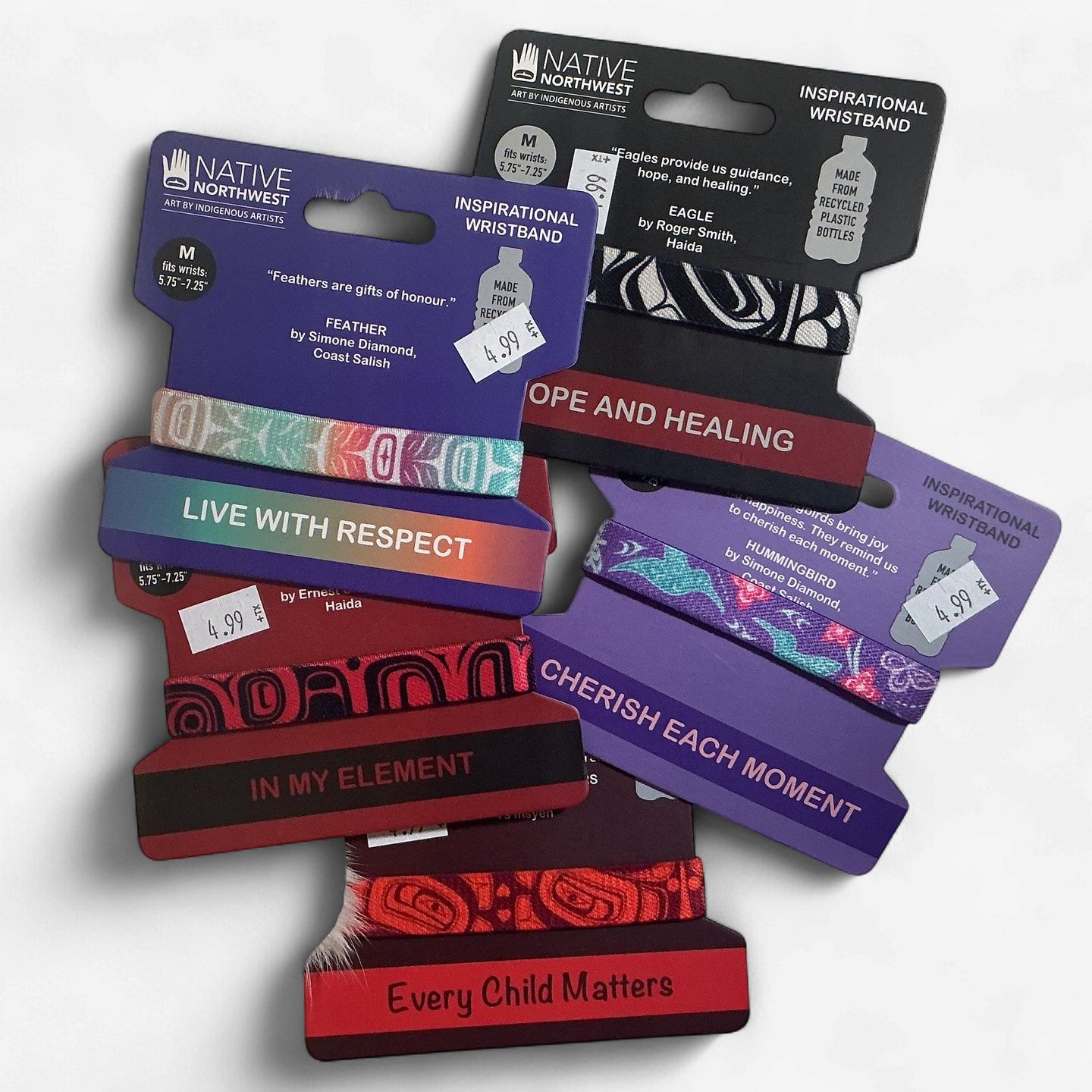 Native Northwest Inspirational Wristbands