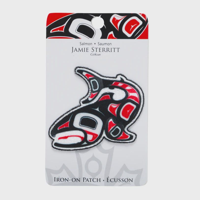 OSCARDO Iron-On Patch, Style: Salmon