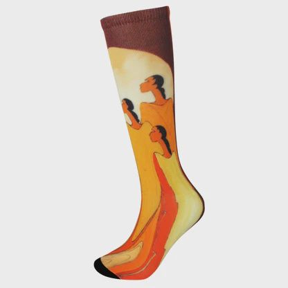 Assorted Art Socks- Oscardo, Size: M-L, Style: Hope- Maxine Noel