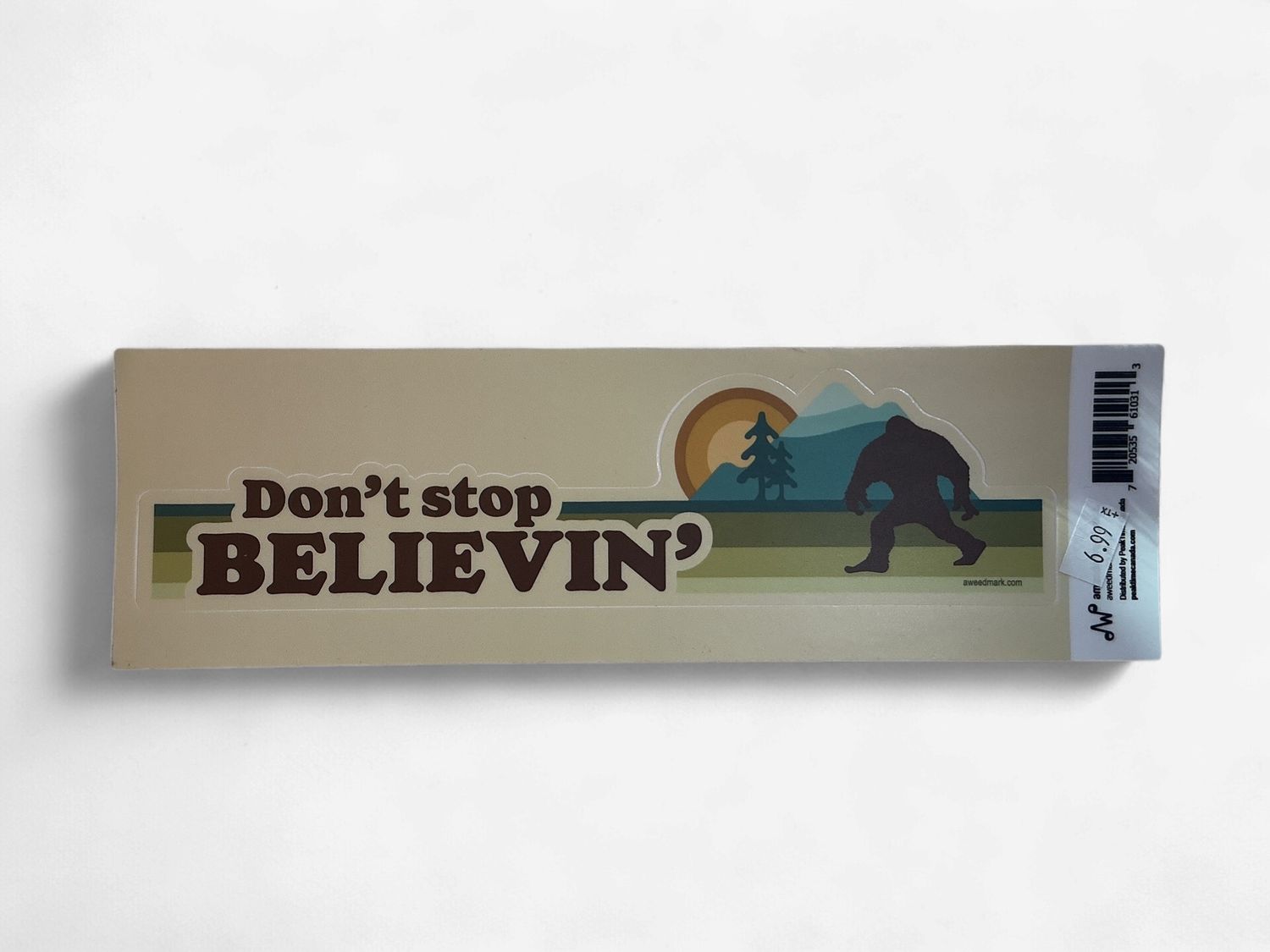 Don’t Stop Believing Bumper Sticker