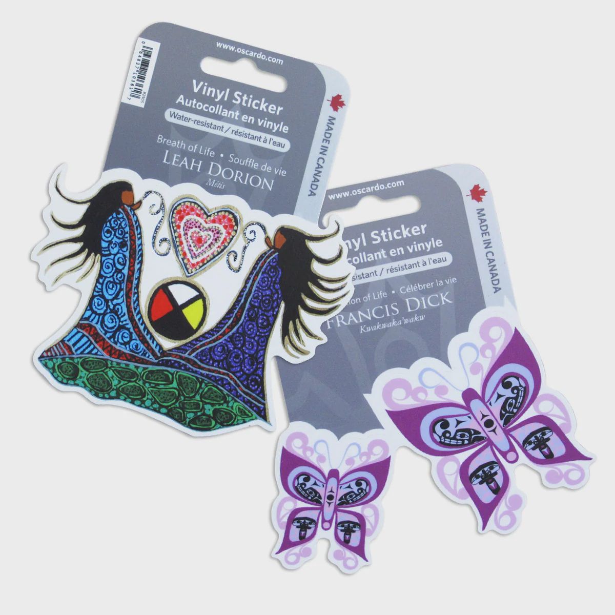 OSCARDO Water-resistant Vinyl Stickers