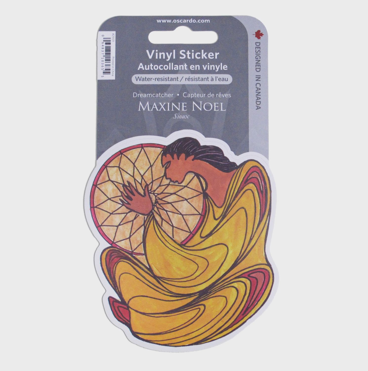 OSCARDO Water-resistant Vinyl Stickers, Design: Dreamcatcher