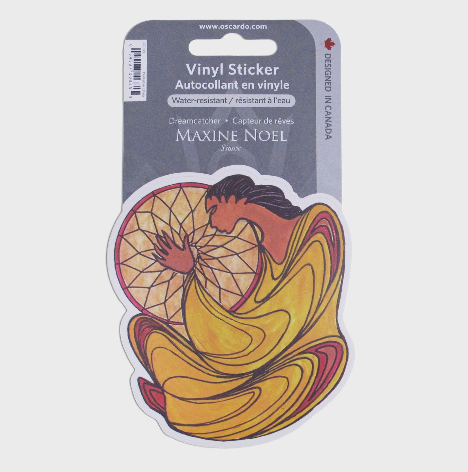 OSCARDO Water-resistant Vinyl Stickers, Design: Dreamcatcher