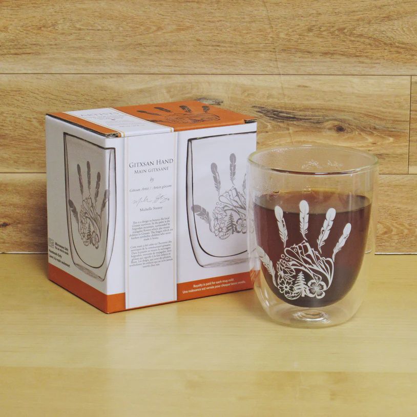 OSCARDO Artists Double-Wall Glass Mug 300ml