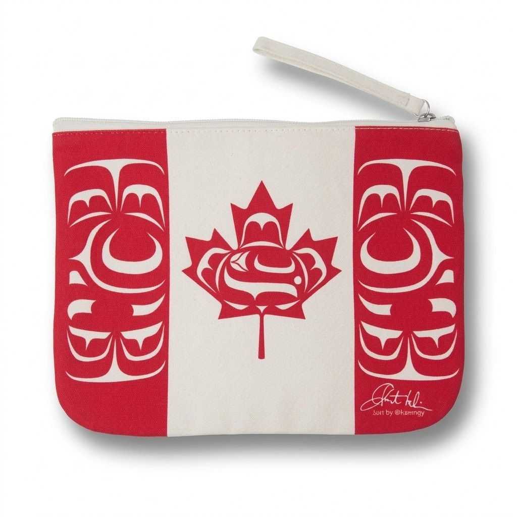 Oscardo Eco Zip Pouch, Style: Standing Together- Curtis Wilson