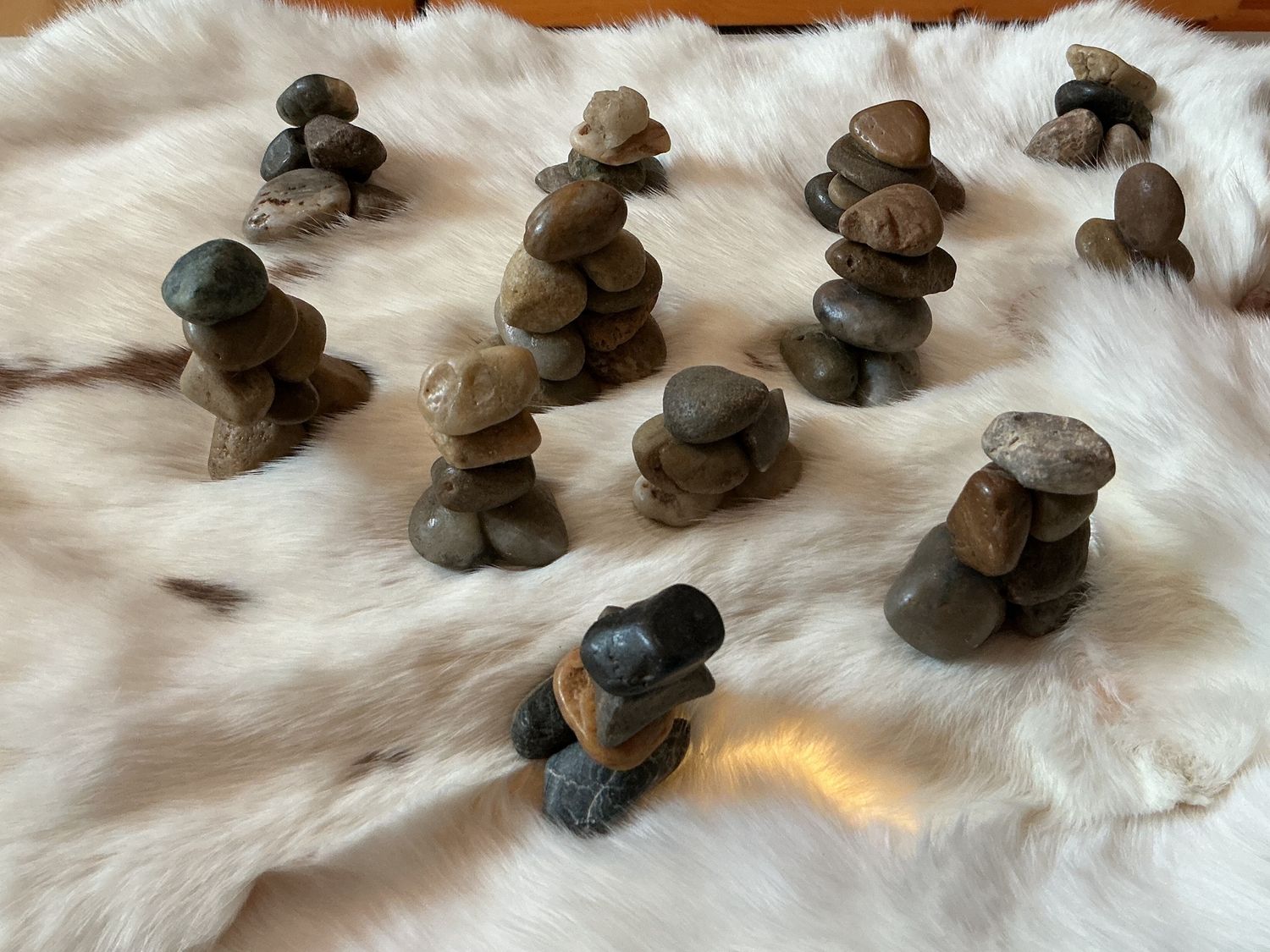 Assorted Small Inukshuks