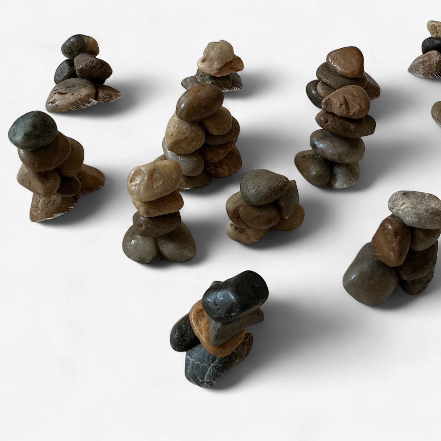 Assorted Small Inukshuks