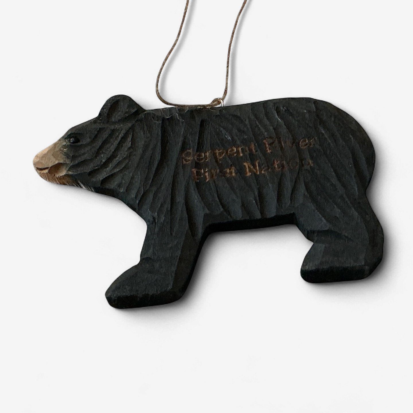 Animal Ornaments with Serpent River Engraved, Style: Big Black Bear