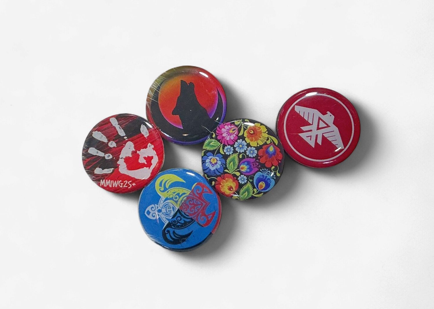 Assorted Fridge Magnet Small Round