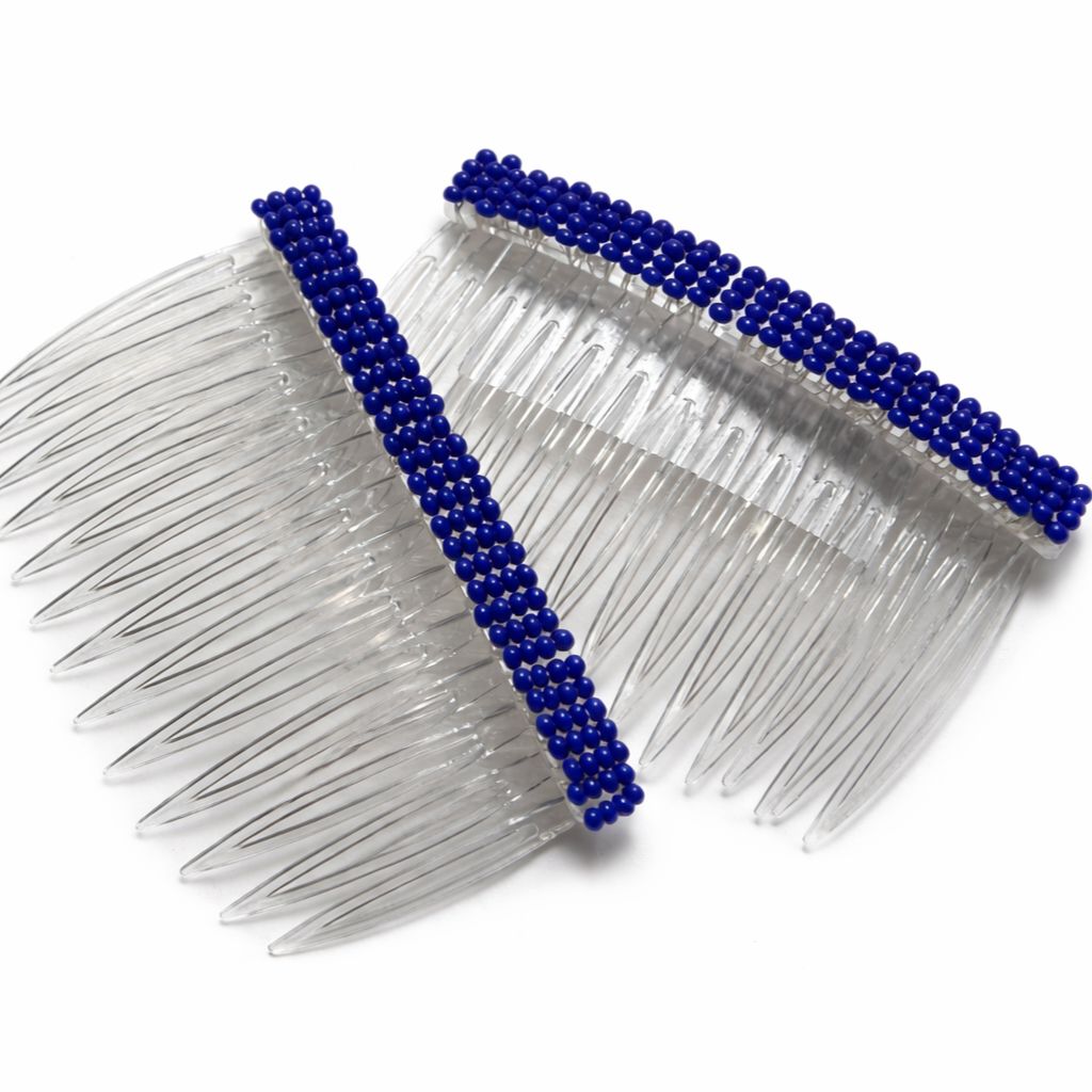 Beaded Hair Comb Set