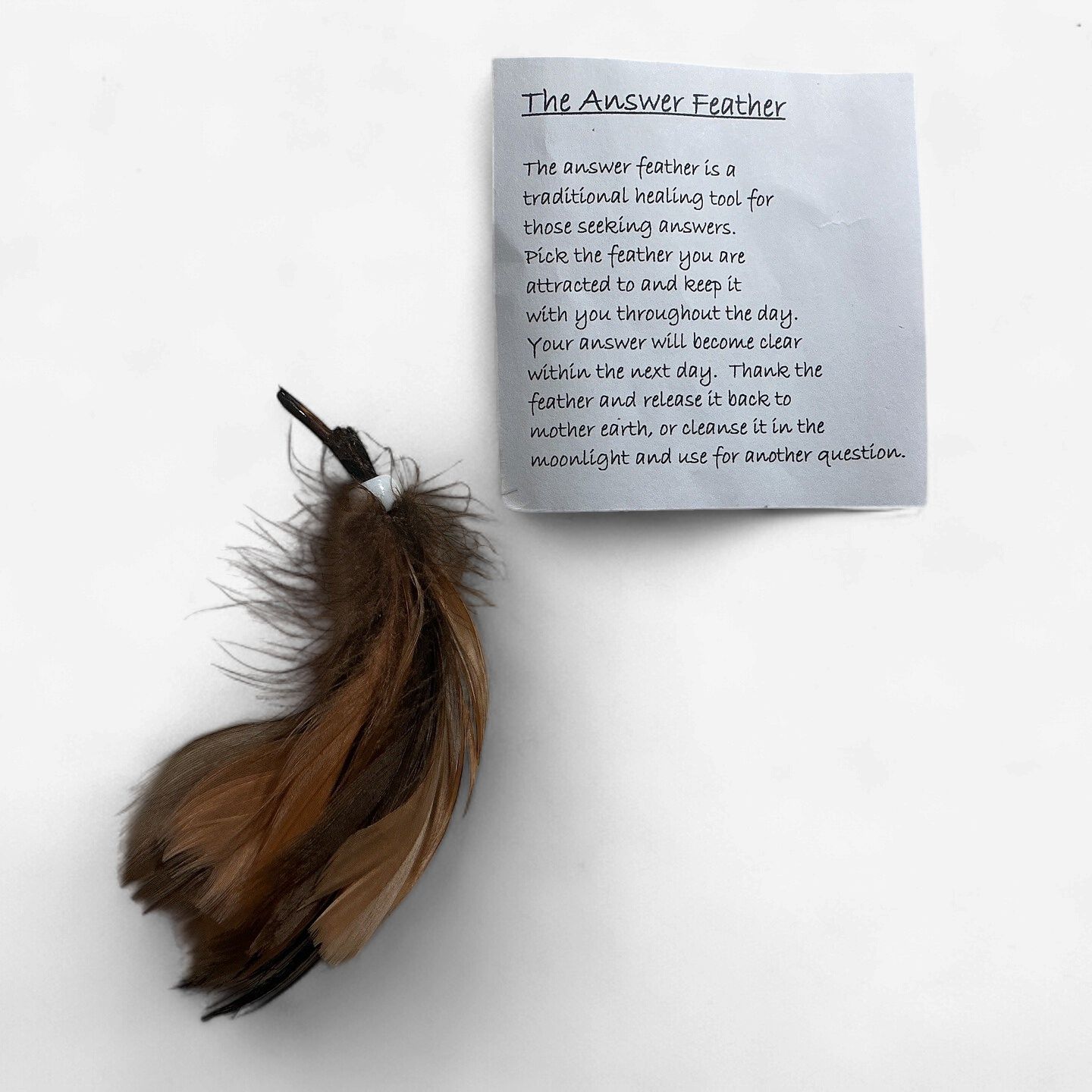 The Answer Feather