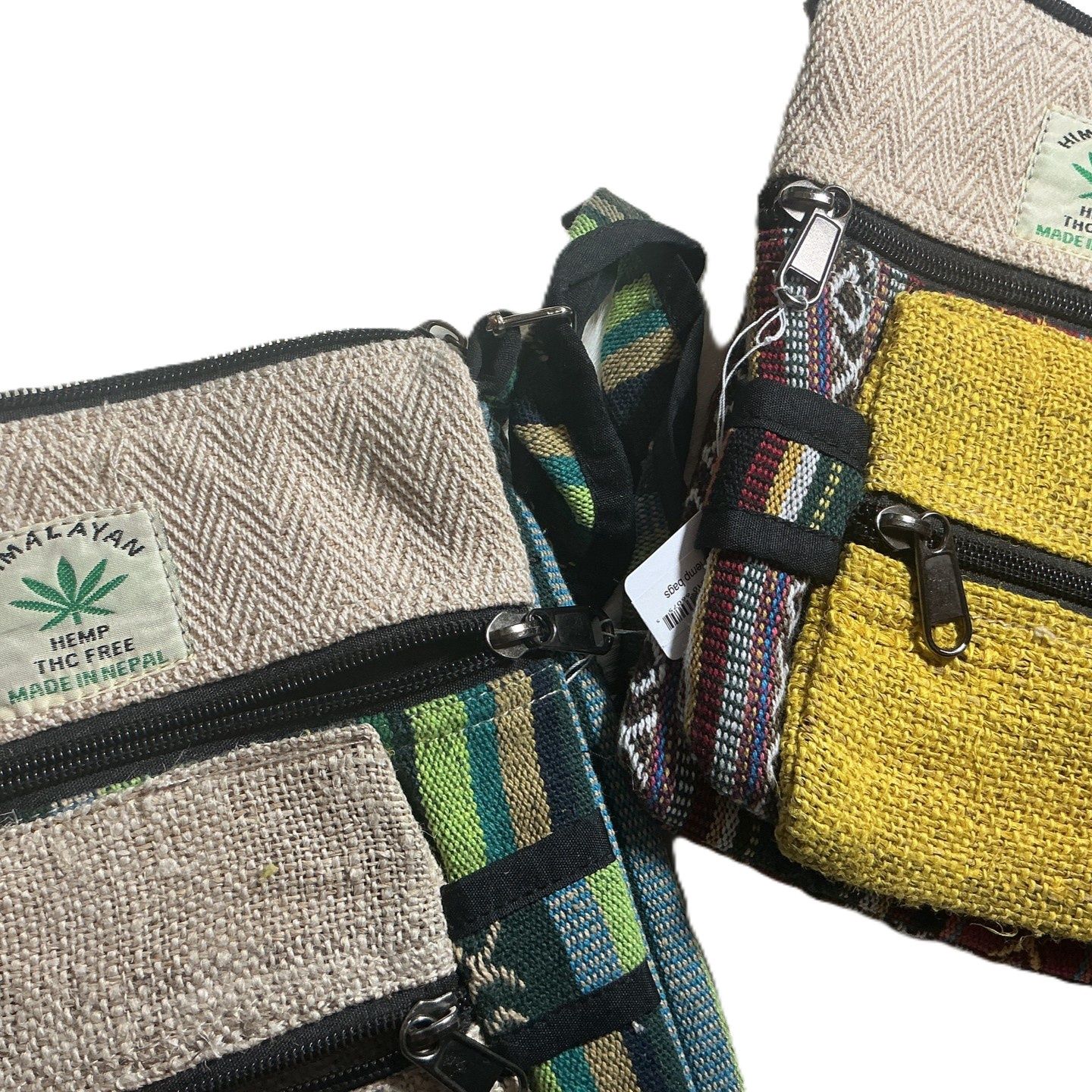 Himalayan Hemp Crossbody Bag Large