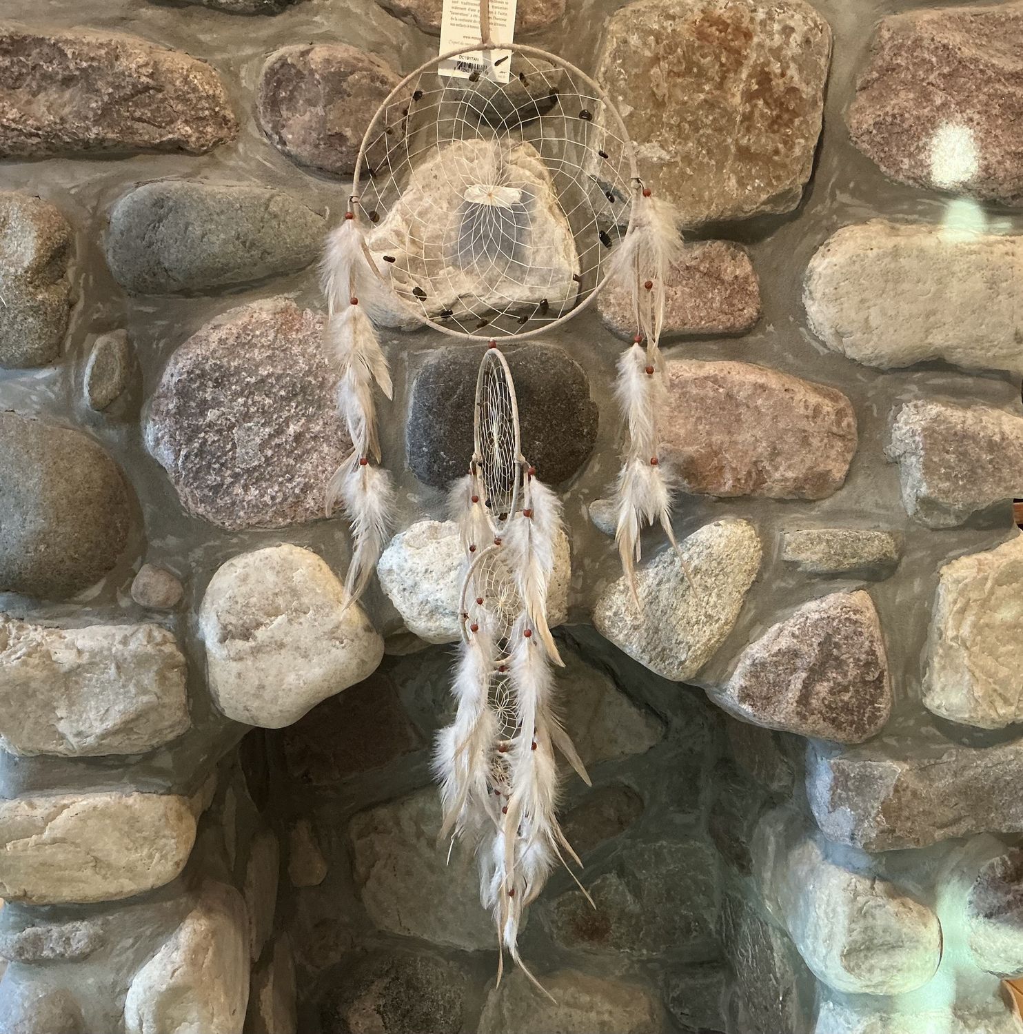 Dream Catcher- “Generations” Dusty White &amp; Tigers Eye