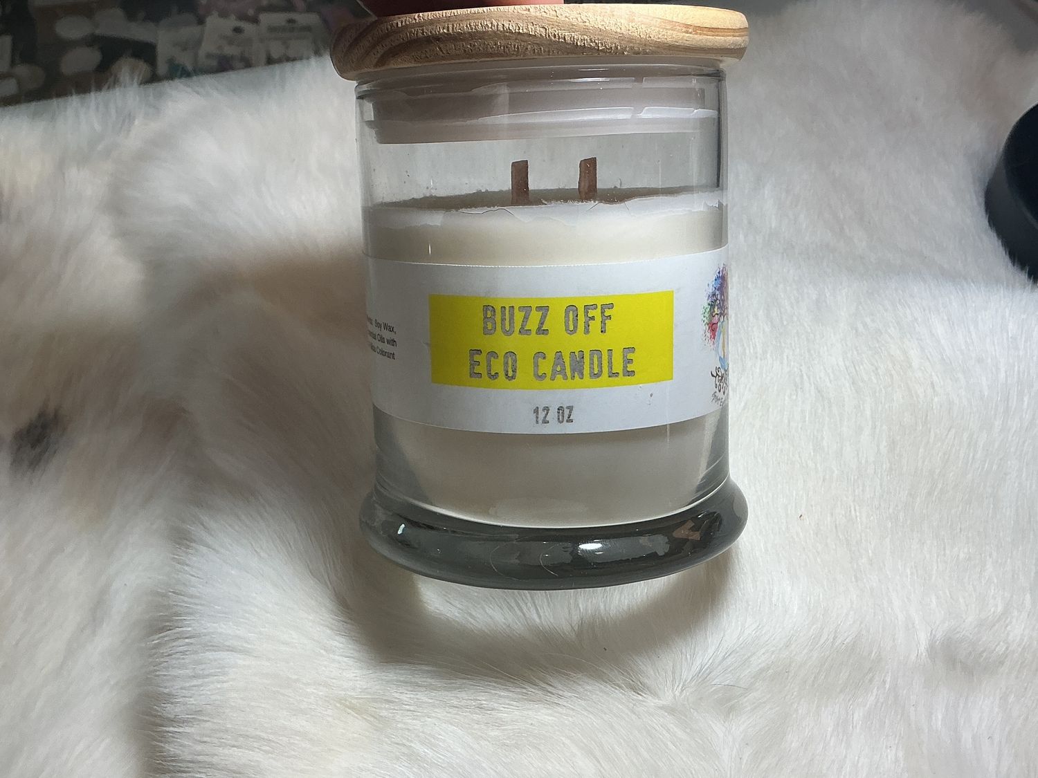 Eco Candle 12oz - Buzz Off