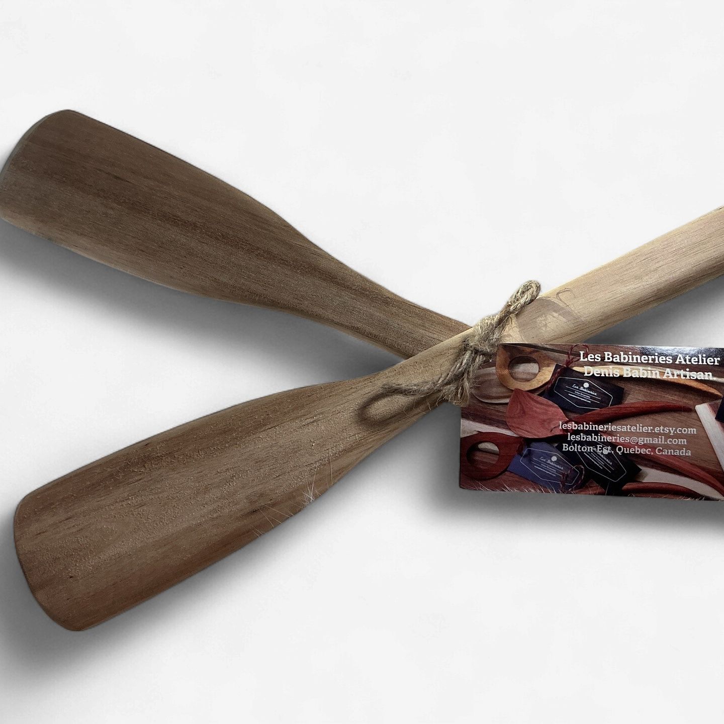 Wooden Salad Server Handmade