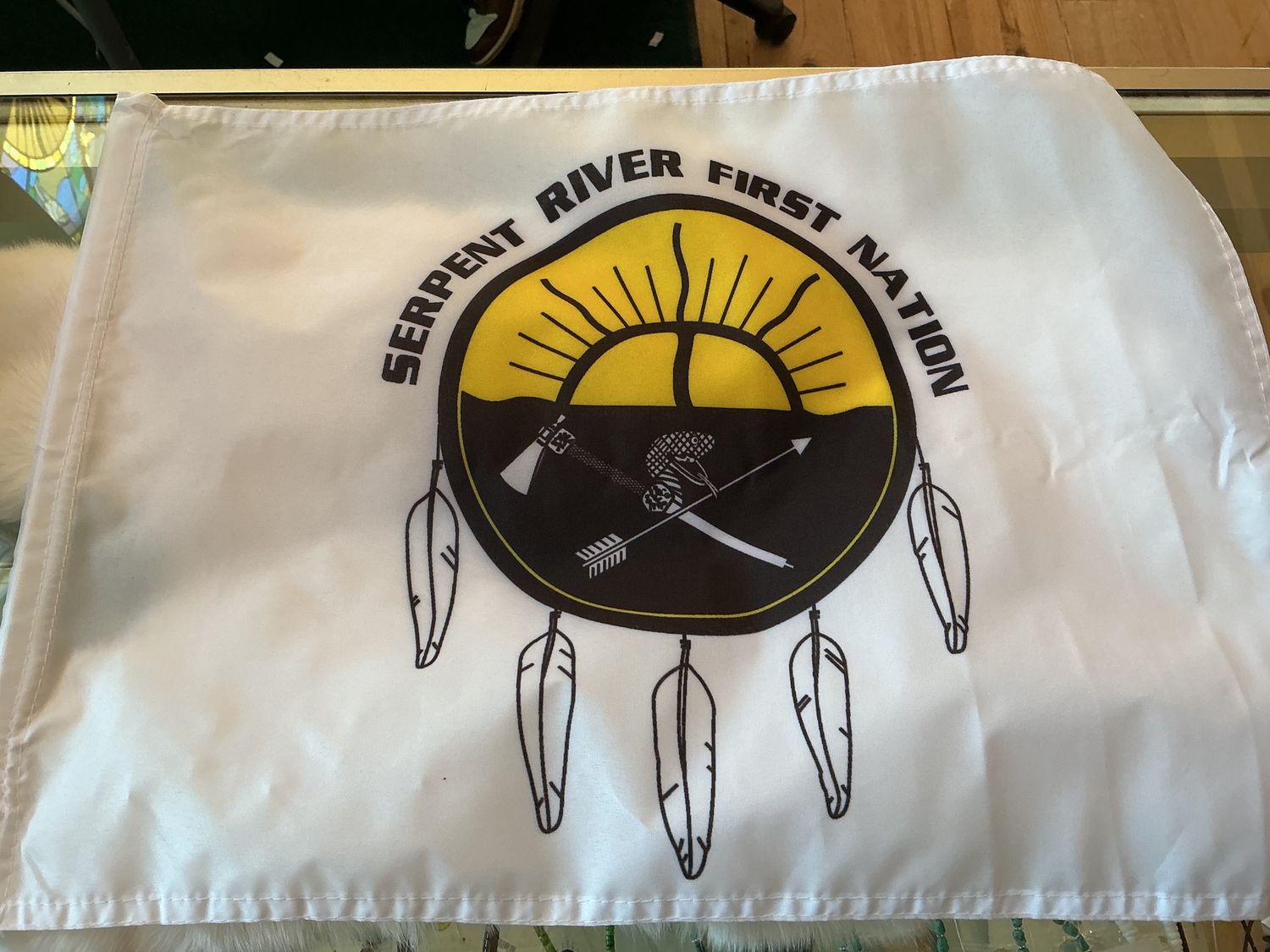 Serpent River First Nation Car Flag
