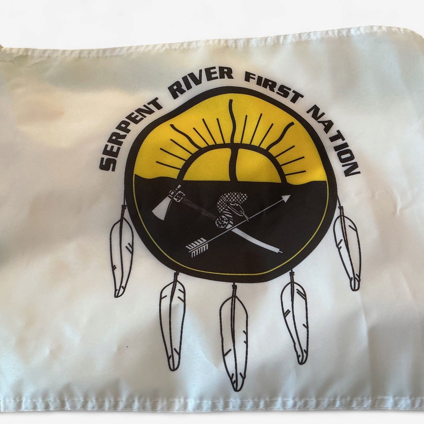 Serpent River First Nation Car Flag
