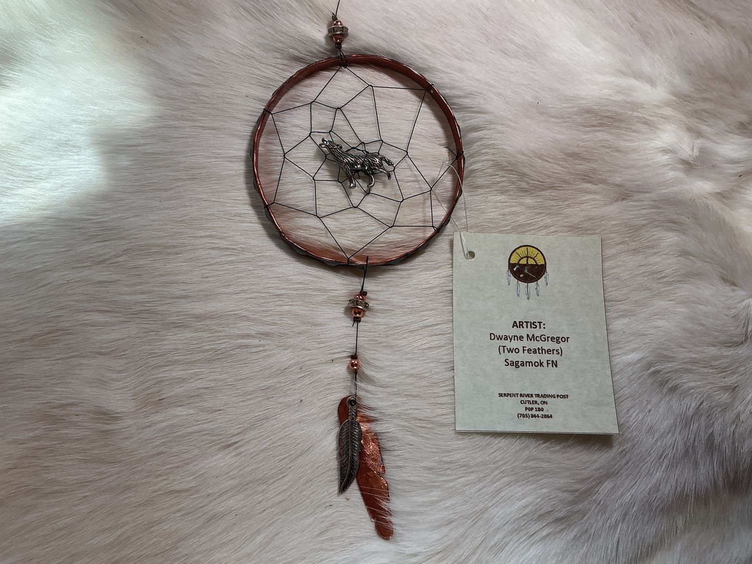 Dreamcatchers Copper by Dwayne McGregor, Design: Wolf