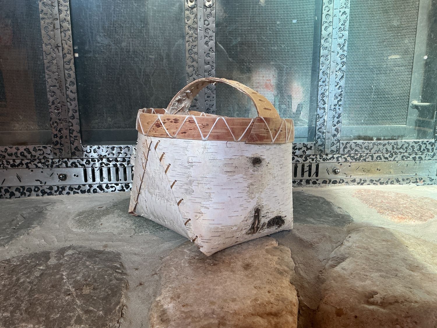 Birch Basket Large by Thomas Athanasiou