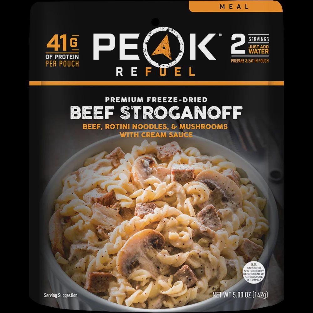 Peak Refuel Premium Freeze-Dried Beef Stroganoff
