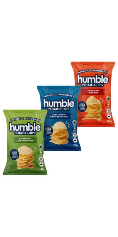 Humbles Organic Potato Chips 135g