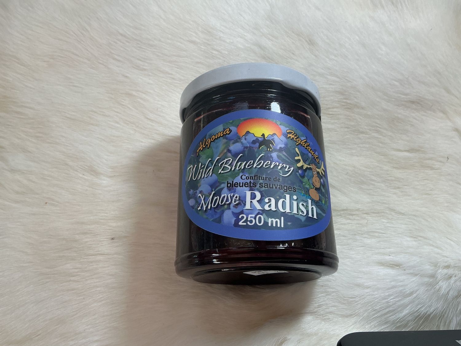 Algoma Highlands Wild Blueberry Moose Radish 250ml