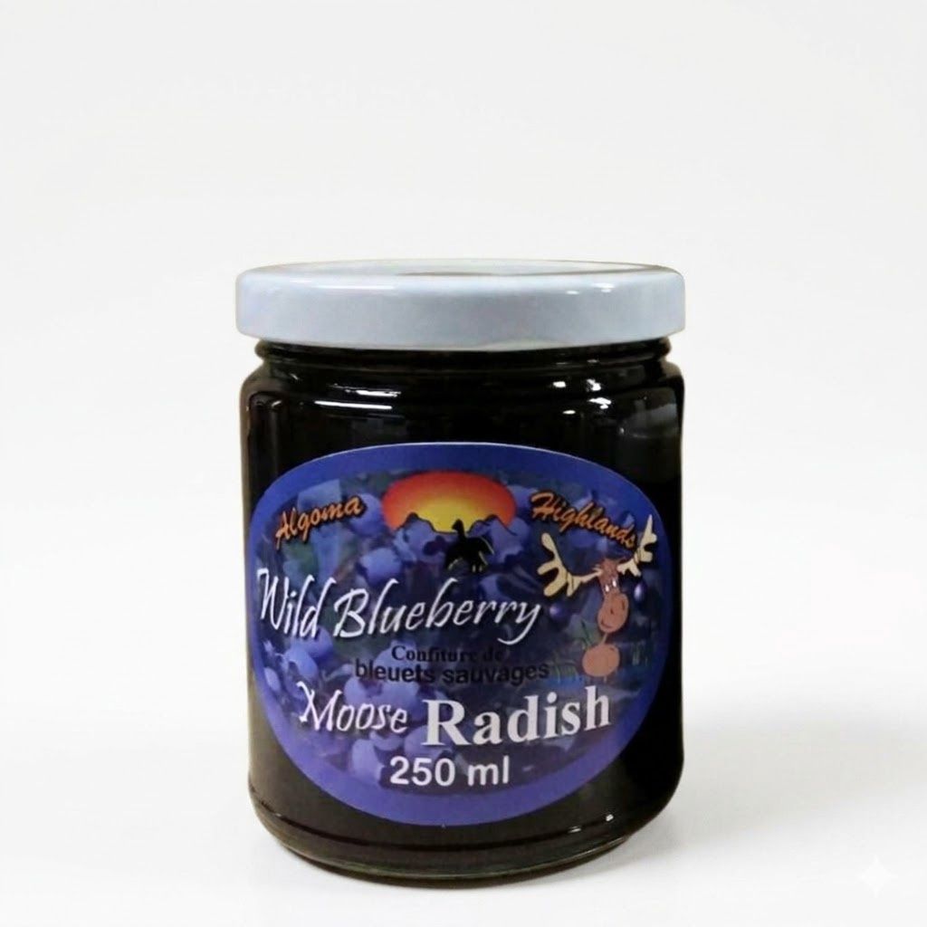 Wild Blueberry Moose Radish Jam 250ml