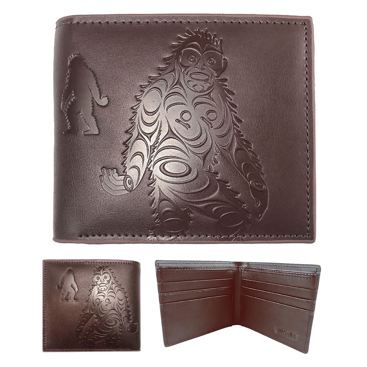 Leather Embossed Wallet